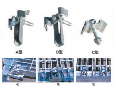 鋼格柵板安裝夾
